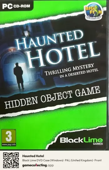 Haunted Hotel Computer, United Kingdom box front