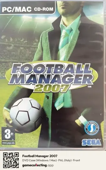 Football Manager 2007 Computer, Italy box front