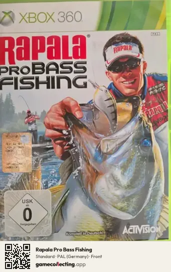 Rapala Pro Bass Fishing Xbox 360, Germany box front