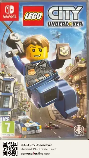 LEGO City Undercover Nintendo Switch, France box front