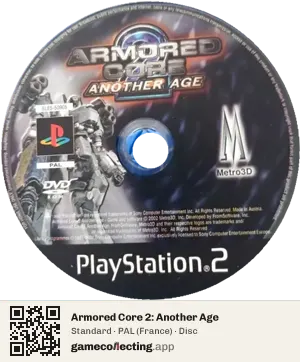 Armored Core 2: Another Age PlayStation 2, PAL disc