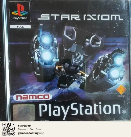 Star Ixiom PlayStation, PAL box front