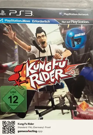 Kung Fu Rider PlayStation 3, Germany box front