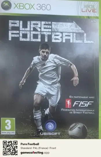 Pure Football Xbox 360, France box front