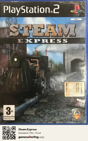 Steam Express PlayStation 2, PAL box front