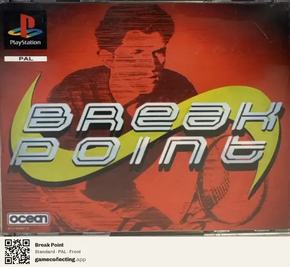 Break Point PlayStation, PAL box front