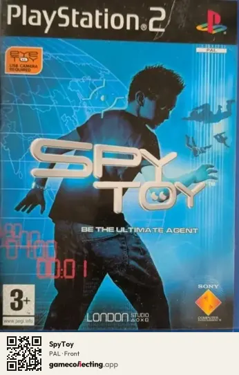 SpyToy PlayStation 2, PAL box front