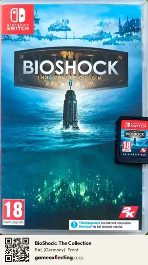 BioShock: The Collection Nintendo Switch, Germany box front