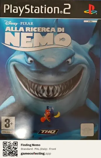 Finding Nemo PlayStation 2, Italy box front