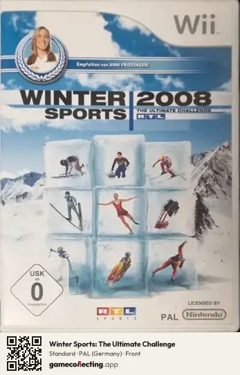 Winter Sports: The Ultimate Challenge Nintendo Wii, Germany box front