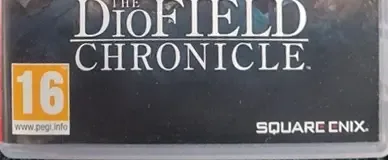 The DioField Chronicle, the PEGI square on its front