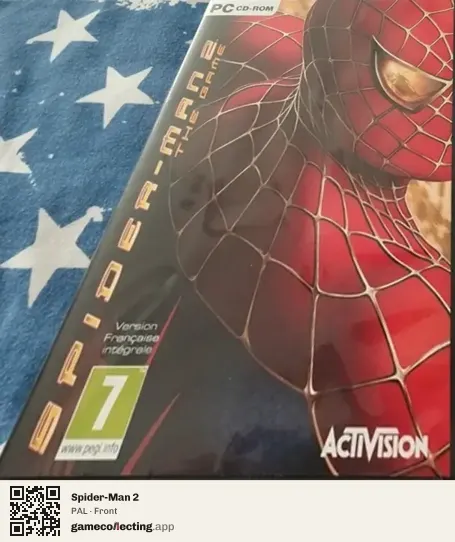 Spider-Man 2 Computer, PAL box front