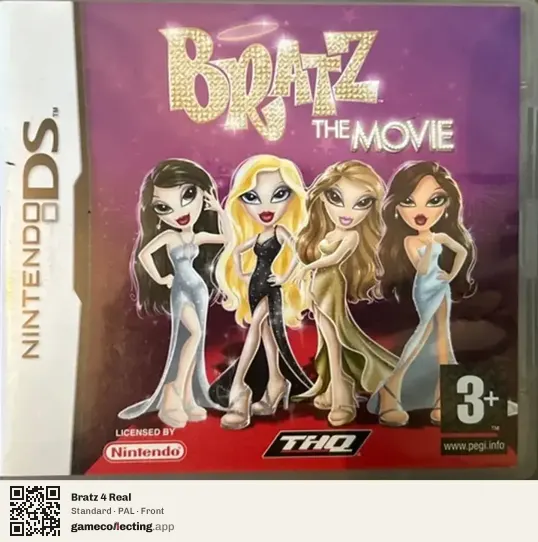 Bratz 4 Real Nintendo DS, PAL box front