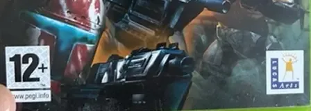 Star Wars: Republic Commando, the PEGI square on its front