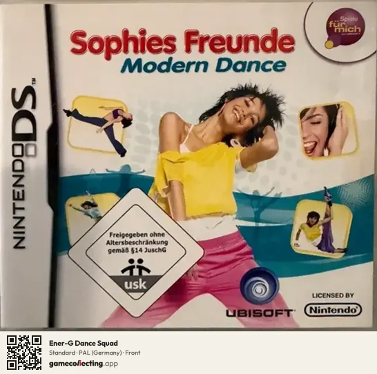 Ener-G Dance Squad Nintendo DS, Germany box front