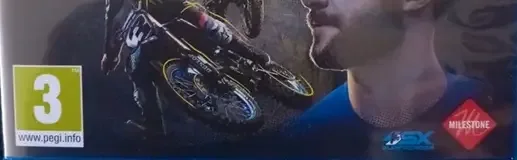Monster Energy Supercross 6, the USK square on its front