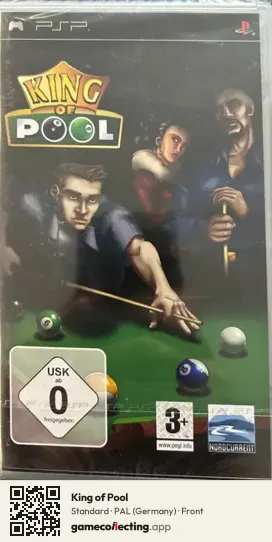 King of Pool PlayStation Portable, Germany box front