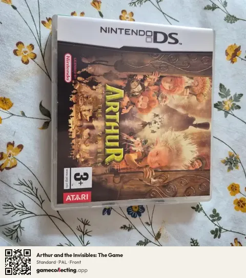 Arthur and the Invisibles: The Game Nintendo DS, PAL box front