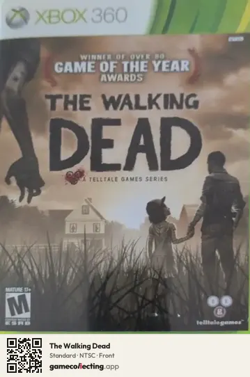 The Walking Dead Xbox 360, NTSC box front