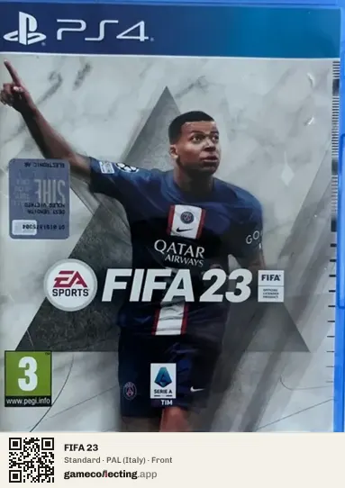 FIFA 23 PlayStation 4, Italy box front