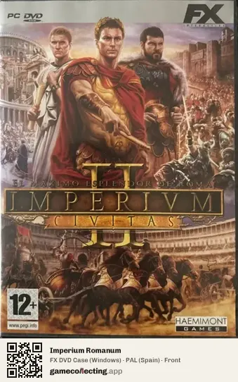 Imperium Romanum Computer, Spain box front
