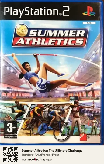 Summer Athletics: The Ultimate Challenge PlayStation 2, France box front