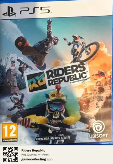 Riders Republic PlayStation 5, Germany box front