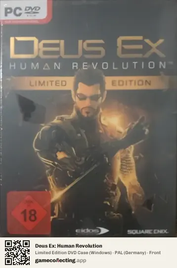 Deus Ex: Human Revolution Computer, Germany box front