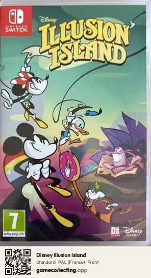 Disney Illusion Island Nintendo Switch, France box front