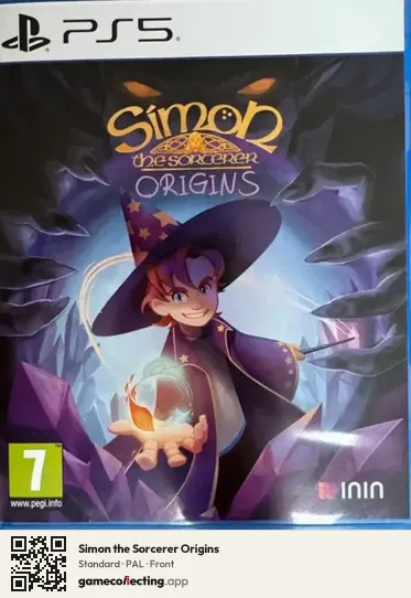 Simon the Sorcerer Origins PlayStation 5, PAL box front