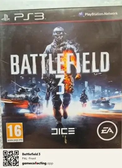 Battlefield 3 PlayStation 3, PAL box front
