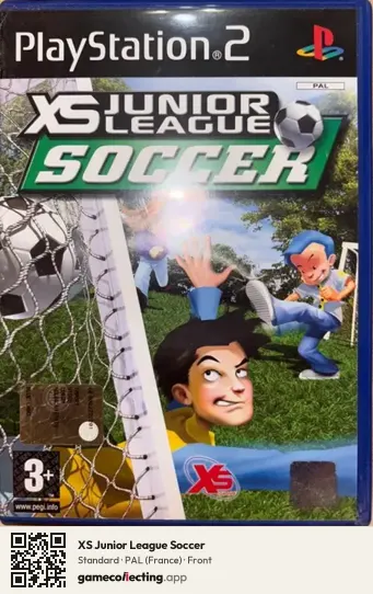 XS Junior League Soccer PlayStation 2, France box front