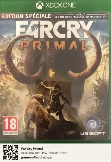 Far Cry Primal Xbox One, France box front