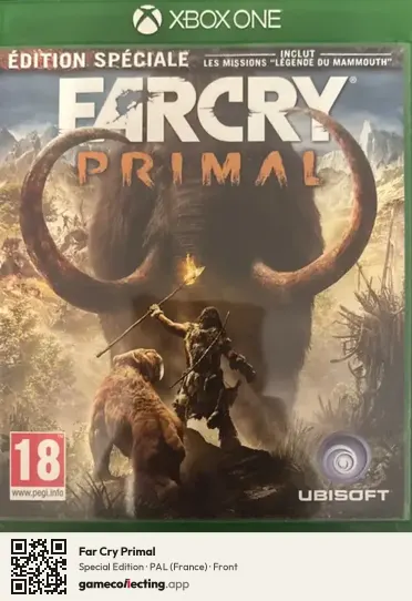 Far Cry Primal Xbox One, France box front