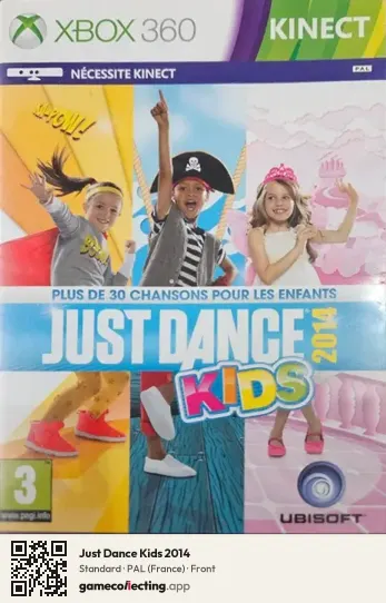 Just Dance Kids 2014 Xbox 360, France box front