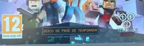 Minecraft: Story Mode, the USK square on its front