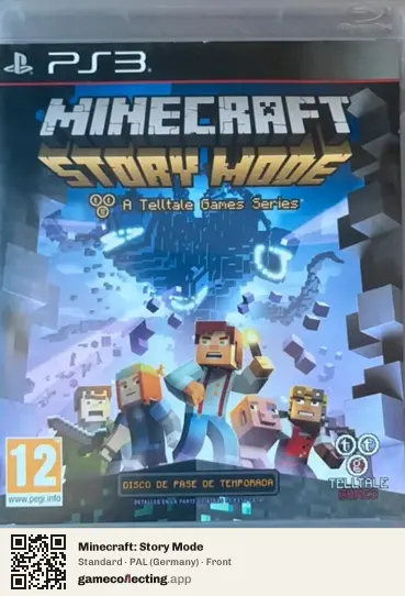 Minecraft: Story Mode PlayStation 3, Germany box front