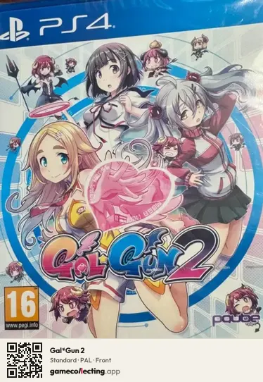 Gal*Gun 2 PlayStation 4, PAL box front
