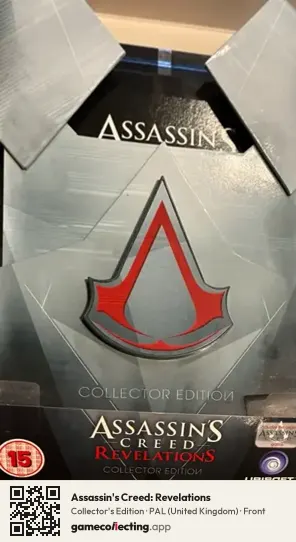Assassin's Creed: Revelations PlayStation 3, United Kingdom box front