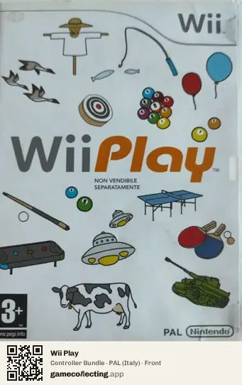 Wii Play Nintendo Wii, Italy box front