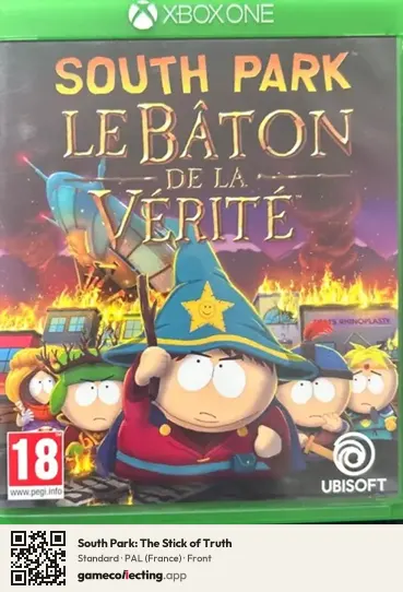 South Park: The Stick of Truth Xbox One, France box front