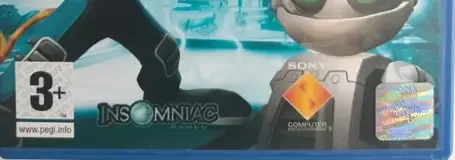 Ratchet & Clank: Going Commando, the PEGI square on its front