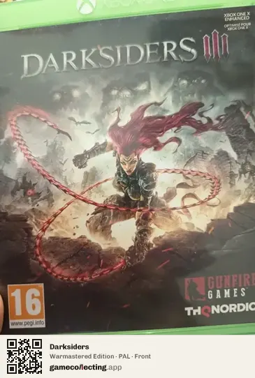 Darksiders Xbox One, PAL box front