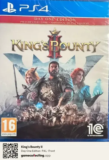King's Bounty II PlayStation 4, PAL box front