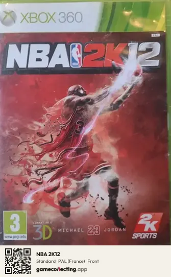 NBA 2K12 Xbox 360, France box front