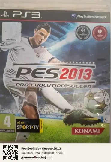 Pro Evolution Soccer 2013 PlayStation 3, Portugal box front