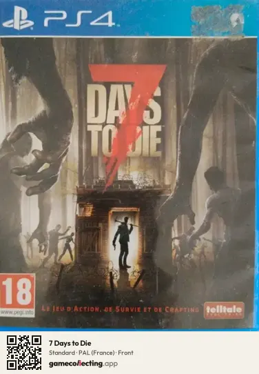 7 Days to Die PlayStation 4, France box front