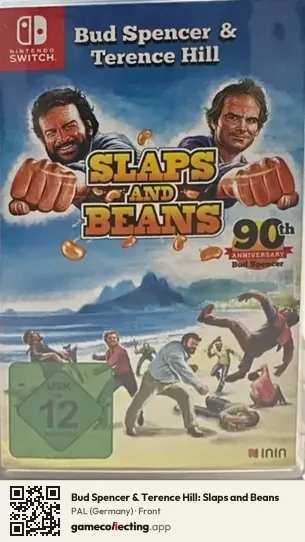 Bud Spencer & Terence Hill: Slaps and Beans Nintendo Switch, Germany box front