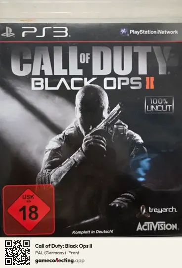 Call of Duty: Black Ops II PlayStation 3, Germany box front