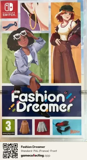 Fashion Dreamer Nintendo Switch, France box front